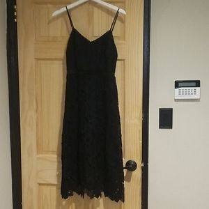 LBD lace, goes down to calves